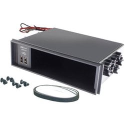 VP-D12 [DIN BOX リバーシブルUSB2ポート付 合計 2.4A]