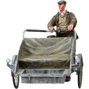 TRM35F106 [自転車タクシー ドライバー1940年代]