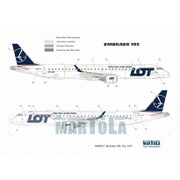 TRM144D008 [LOTポーランド航空 エンブラエル195 現行塗装 (レベル用)]