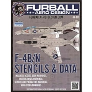 FRD48-013 [アメリカ海軍 F-4B/N ファントム ステンシル 1/48 デカール]