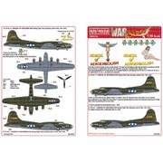 KW148150 [WW.II アメリカ軍 B-17E フライングフォートレス NEMESIS OF AEROEMBOLISM 1/48 デカール]