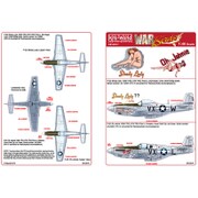 KW14851 [WW.II アメリカ軍 P-51/ F-6D マスタング 1/48 デカール]