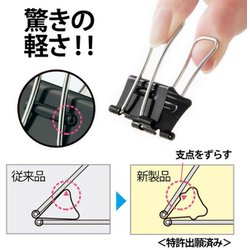 ヨドバシ.com - プラス PLUS CP-101AK [軽く開けるクリップ エアかる大