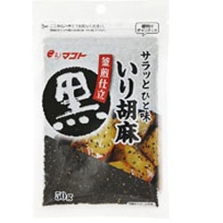 サラッとひと味 いりごま 黒 50g [期限切迫商品（賞味期限：2025年10月1日）]