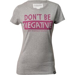 T-Shirt DON’T BE Heather gray FEMALE XS [Ｔシャツ]