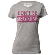 T-Shirt DON’T BE Heather gray FEMALE M [Ｔシャツ]