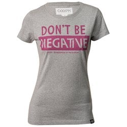 T-Shirt DON’T BE Heather gray FEMALE XL [Ｔシャツ]