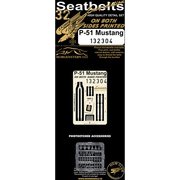 HGW132304 [P-51マスタング 布製シートベルト 1/32 アクセサリーパーツ]