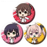 刀使ノ巫女 カナちび 缶バッジ 3個セット A [キャラクターグッズ]