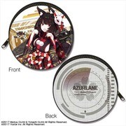 アズールレーン まるっとレザーケース デザイン06 山城改 [約直径90mm]
