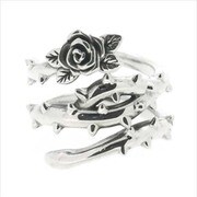 幽☆遊☆白書 アークシルバーアクセサリーズ ローズウィップリング(蔵馬) 7号 [キャラクターグッズ]