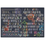 読むクリアファイル 戦国武将関係図 A4サイズ見開きダブルポケット G-03-63