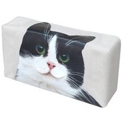 ME324 [ねこのティッシュケース ハチワレ]