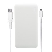 リチウムバッテリー 10000mAh スマートIC搭載 ホワイト OWL-LPB10001-MKWH