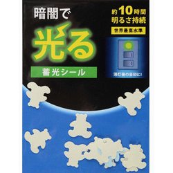 蓄光シール マーキングシール クマ11枚 AF4005