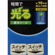 AF1004 [蓄光シール スイッチ 2枚]