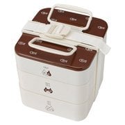 ねこだまり ハイキングランチボックス BR [弁当箱]