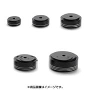 アルミ化粧足 インシュレーター ショットブラスト仕上 ブラック φ39×16mm 4個入 AFS39-16B