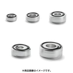 アルミ化粧足 インシュレーター ショットブラスト仕上 シルバー φ20×8mm 4個入 AFS20-8S