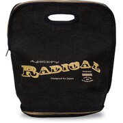 RADICAL ファスナーランチバック ブラック 27160