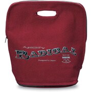 RADICAL ファスナーランチバック レッド 27162