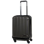 スーツケース フロントオープン 旅行日数目安：3～4泊 37L TSAロック搭載 機内持ち込み可 SK-0753-49 ブラックカーボン