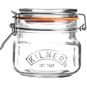 38202300 [KILNER スクエアクリップトップ スパイスジャー 0.5L]