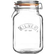 38202500 [KILNER スクエアクリップトップ スパイスジャー 1.5L]
