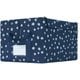 ライゼンタール ストレージボックスM SPOTS NAVY 39184600