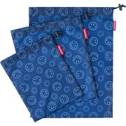 39206700 [ライゼンタール トラベルポーチ 3PCS SET SMILEY FACE PATTERN NAVY]