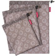 39206600 [ライゼンタール トラベルポーチ 3PCS SET SMILEY FACE PATTERN TAUPE]