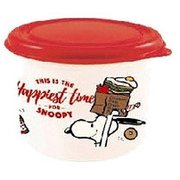 スヌーピー ラウンドミニケース Happiest Time [キャラクターグッズ]