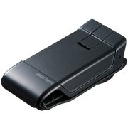 CAR-HLD9BK [スマートフォン用クリップ型車載ホルダー(強力ゲル吸盤)]
