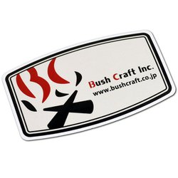 ヨドバシ Com ブッシュクラフト Bush Craft ブランドステッカー 10 04 Orig 0002 ブランドステッカー 通販 全品無料配達