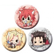 ダメプリ ANIME CARAVAN ネコメンズ缶バッジセット A [キャラクターグッズ]