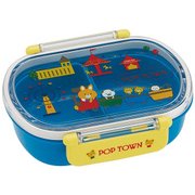 ランチグッズ QA2BA POP TOWN 食洗機対応タイトランチボックス 小判型 360ml