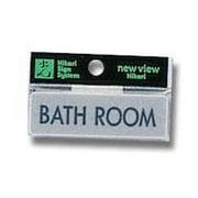Y810-10 [プレート ヨコ型 BATH ROOM 25x80x2mm テープ付き]