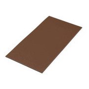 エラストマーゴム板 茶 140x70x1mm テープ付 PEG2-21T