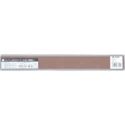 エラストマーゴム板 茶 1x30x300mm テープ付き EG2-51T