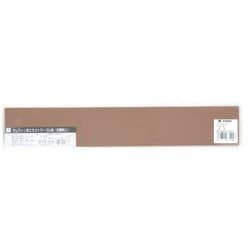 エラストマーゴム板 茶 1x50x300mm テープ付き EG2-61T