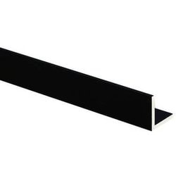 アルミアングル 黒 25x25x1000mm BA-25254