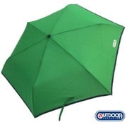 OUTDOOR 自動開閉折傘 54cm グリーン [折りたたみ傘]