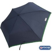 OUTDOOR 自動開閉折傘 54cm ネイビー [折りたたみ傘]