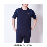 6430-0505 [リチャージ＋ ショートスリーブ メンズ ネイビー Lサイズ]