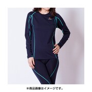 6435-0504 [リチャージ＋ ロングスリーブ レディース ネイビー Mサイズ]