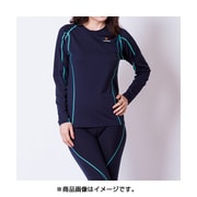 6435-0505 [リチャージ＋ ロングスリーブ レディース ネイビー Lサイズ]