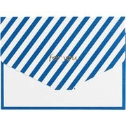 132×215mm Photo Gift Wrap WH L ストライプ