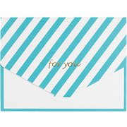 170×265mm Photo Gift Wrap WH 2L ストライプ