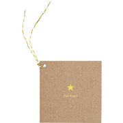 120×160mm Photo Gift Tag KF Foryou スター