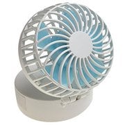 ストラップ付小型パワフルファン ホワイト iFan Shell (WH)